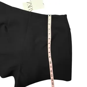 ZARA Black High Waisted Sailor Skort Gold Button Mini S 4 6 NWT thumbnail 13
