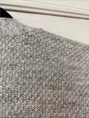 Abercrombie & Fitch Gray 100% Cotton Oversize Open Front Cardigan Sweater Medium thumbnail 9