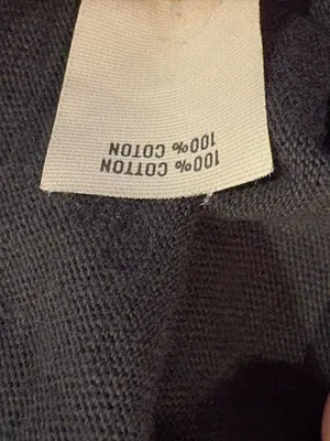 Aerie Washed Black Long-Sleeve Mock Neck Crop Top XS thumbnail 8