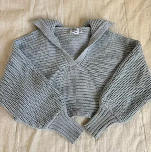 Princess Polly Wester Ribbed Sweater Blue thumbnail 5