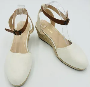 Dream Paris Women's Closed Toe Size 8.5 Ankle Strap Espadrilles Wedge Sandals thumbnail 1