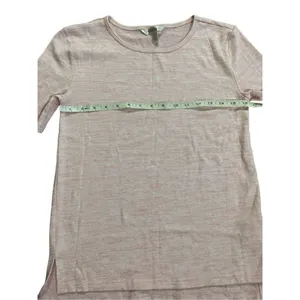 Banana Republic luxespun light Heathered‎ pink top sz XS thumbnail 4
