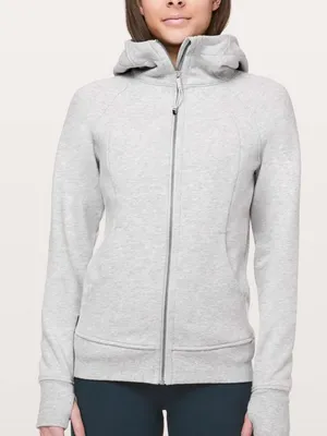 Lululemon Scuba Hoodie Light Cotton Fleece, Heathered Core Ultra Light Grey thumbnail 1