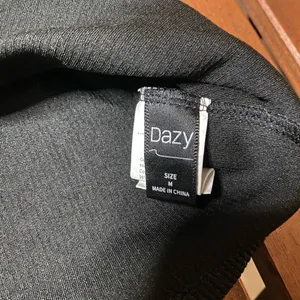 Dazy Black Women's Top Size M thumbnail 2