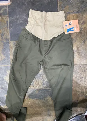 Maternity Pants Green Size L thumbnail 1
