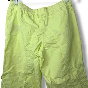 BDG Urban Outfitters NWOT Lime Y2K Low Rise Baggy Wide Leg Cotton Cargo Pant thumbnail 9