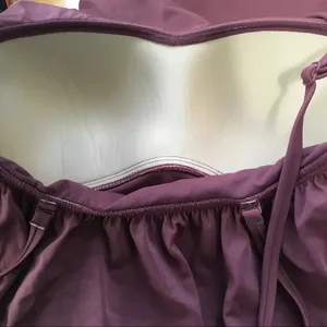Kona Sol One Piece Ruffle Scalloped‎ Flounce Swimsuit thumbnail 5