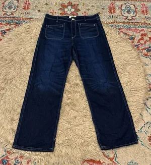 We The Free People Wide Leg Patch Pocket Sailor jeans size 32 thumbnail 1
