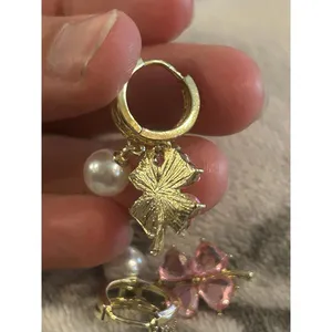 A034 earring fashion jewlery hoop thumbnail 9