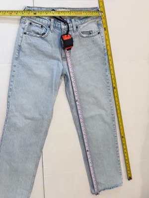 Abercrombie & Fitch The Baggy Low Rise Jeans 24 / 00 Light Wash Y2K 90s Regular thumbnail 10