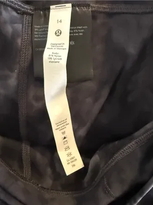NWT Lululemon Align HR Crop 17" Leggings Diamond Dye Pitch Grey Graphite Grey 14 thumbnail 7