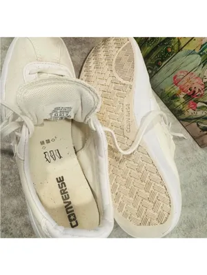 Converse Breakpoint Glam Low Top White Women's Sneaker Size 9 thumbnail 6