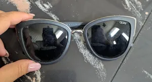 Quay Australia Black Cat Eye Sunglasses thumbnail 1