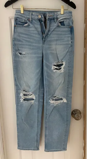 American Eagle Outfitters Ripped Jeans Stretch thumbnail 1