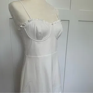 French Connection White Corset Dress thumbnail 5
