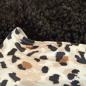 Aerie One Piece Swimsuit M Animal Print Wrap Bow Front Full Coverage thumbnail 11
