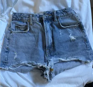 ZARA Jean Shorts High-Waisted thumbnail 1