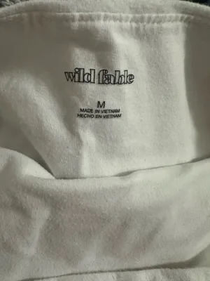 Wild Fable White Tube Top thumbnail 3