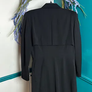 Tahari Black Tailored coat dress thumbnail 7