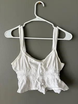 Billabong Tank Cropped Top White thumbnail 2
