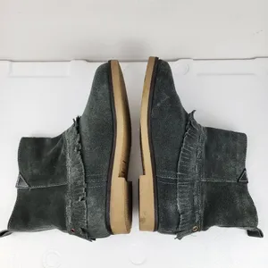 Coolway Grey Suede Ankle Boots Fringe Bobo Accent Size 8 thumbnail 8