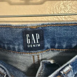 Gap Flare Jeans Size 0 Highrise Denim boho hippie 90s thumbnail 3