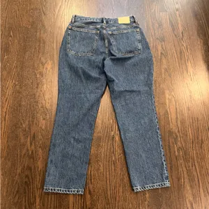 Everlane High Rise Curvy 90s Cheeky Straight Blue Women's Jeans thumbnail 9