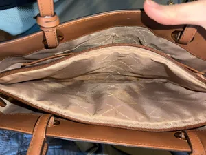 Michael Kors MK Logo Tote thumbnail 7