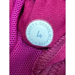 Lululemon Women's Pink Strappy Cross Yoga Athletic Sports Bra Crop Top Size 4 thumbnail 6
