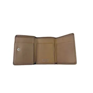 Jimmy Choo Nemo Trifold Wallet With Coin Purse Stars Studs‎ Leather Small Wallet thumbnail 5