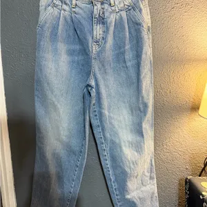 Free People Faded Love Pleated Jeans thumbnail 2