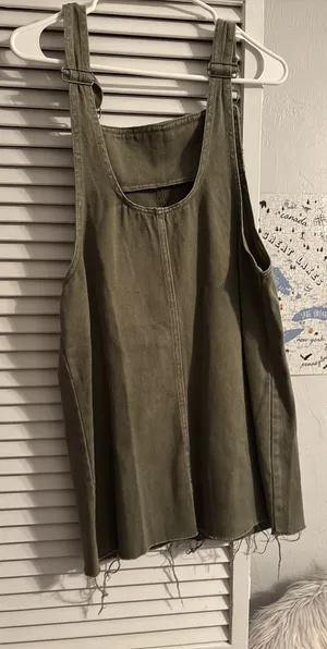 Denim Overall Dress Forever 21 thumbnail 1