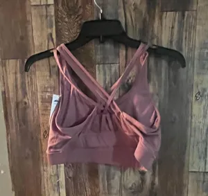 NWT AVIA Women's Pink Sports Bra size large SH2 4 thumbnail 3