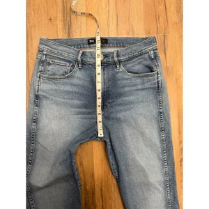 3x1 NYC Camden Jeans Women's 29 High Rise Straight Raw Hem Cropped Denim thumbnail 9