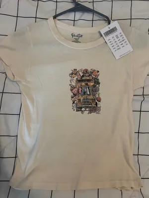 Brandy Graphic tee White thumbnail 1