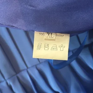 Women’s Blue Full Length Strapless Formal Dress Matching Shawl Size XL (14) NEW thumbnail 8