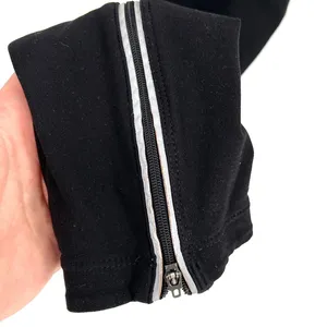 Nike‎ Dri-FIT Womens Black Running Leggings Athletic Tights Ankle Zip Pockets M thumbnail 4