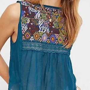 Free People Embroidered Lohri Crop Top thumbnail 12