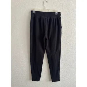 Champion C9 Joggers Size M Black Tapered Sweatpants High Rise Drawstring Seam thumbnail 4