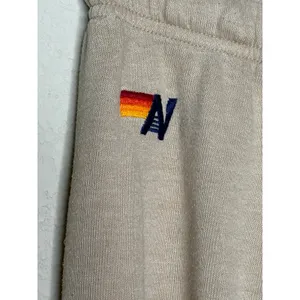 Aviator Nation Rainbow Stripe Sweatpants Size S Flawed thumbnail 2
