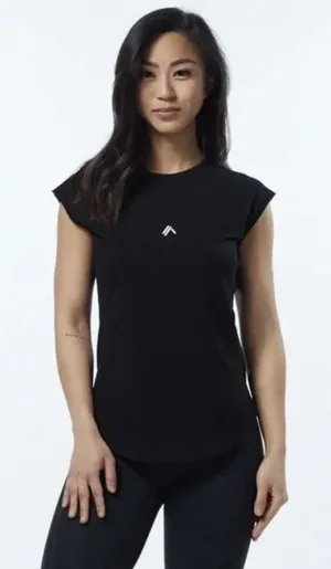 Alphalete Women's Velocity Tee - Blackout, Size XS thumbnail 1