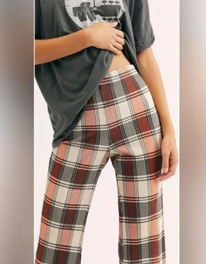 Free people Bethany pleated flare pants size L thumbnail 3