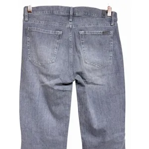 7 For All Mankind Dojo Jeans Gray‎ Women's Size 29 thumbnail 4