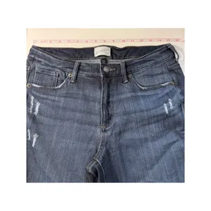 Universal Thread Mid Rise Skinny Jeans Dark Wash‎ Distressed 8 29R Casual Chic thumbnail 7