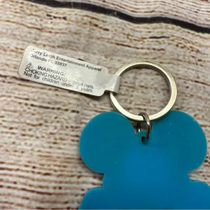 Disney Mickey Keychain Florida license plate plastic NEW thumbnail 5
