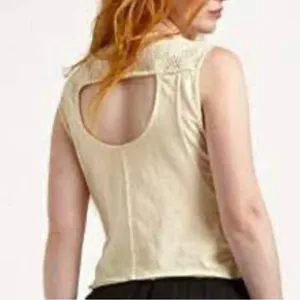 Free People Sahara Beaded Crochet Top thumbnail 3