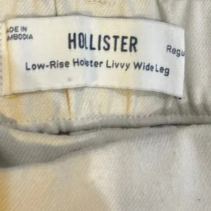 Hollister Low Rise Livvy Wide Leg Knit Pleated Trouser Pants SZ S Casual Chic thumbnail 3