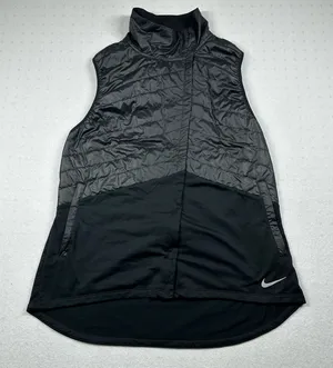 Nike Running Women’s Insulated Vest XL Black Thermal Zip Up thumbnail 1