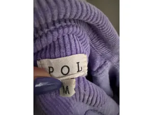 POL Purple Corduroy Button Jacket Size Medium thumbnail 8