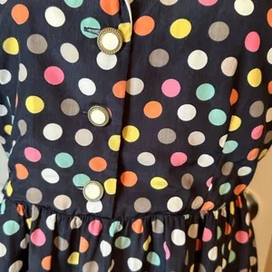retro like Forever 21 polka dot mini dress size large thumbnail 4